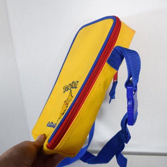 Vintage Pokemon Gotta Catch em All Crossbody Messenger Bag Gameboy Bag - Picture 2 of 7